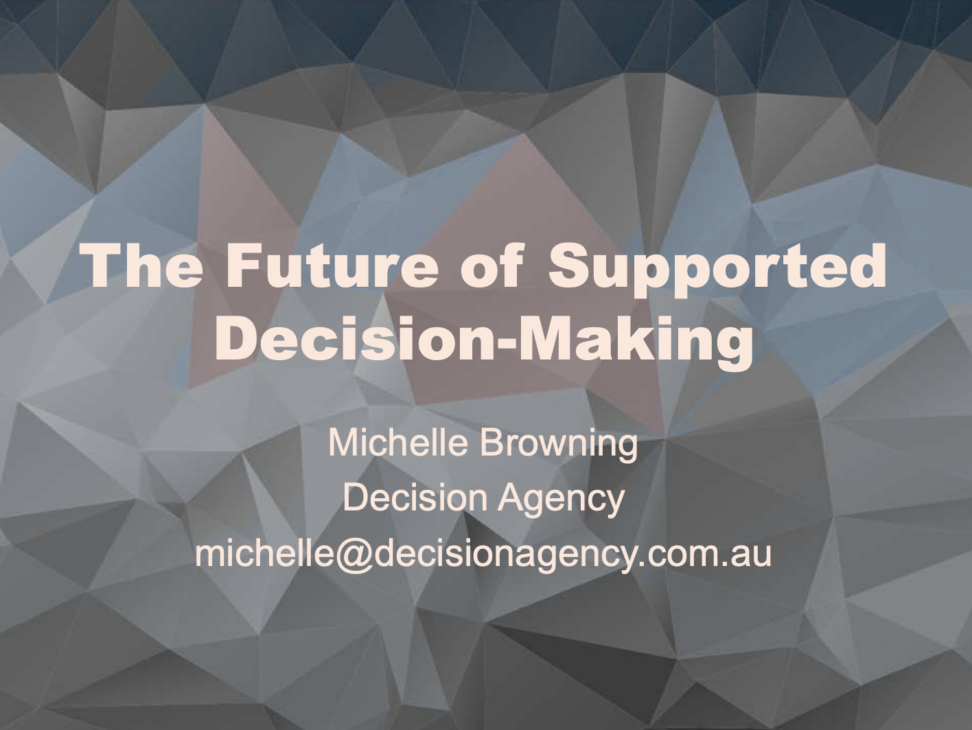 Cover art for: The Future of Supported Decision-Making For WAiS