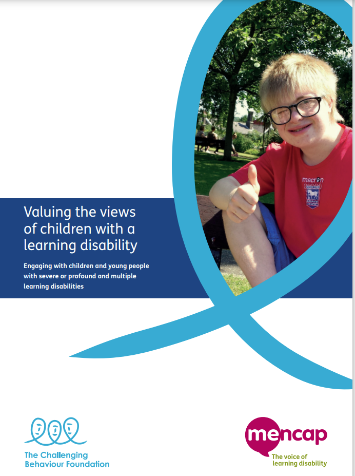 Cover art for: Valuing the views of children with a learning disability