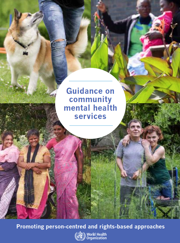 Cover art for: Guidance on Community Mental Health Services