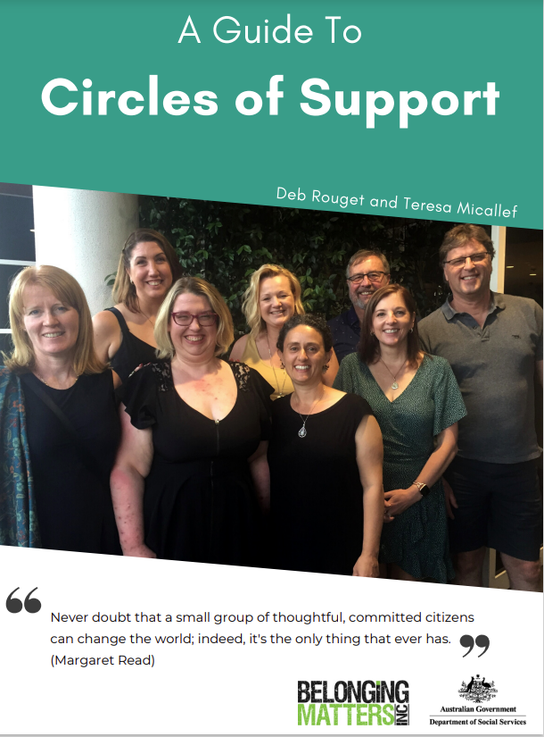 Cover art for: A Guide to Circles of Support