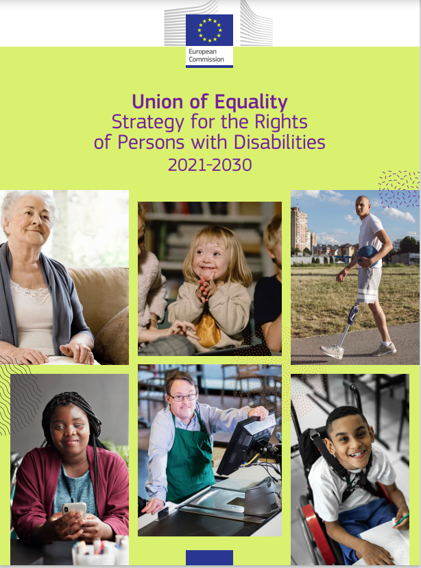 Cover art for: Union of Equality: Strategy for the Rights of Persons with Disability 2021-2030