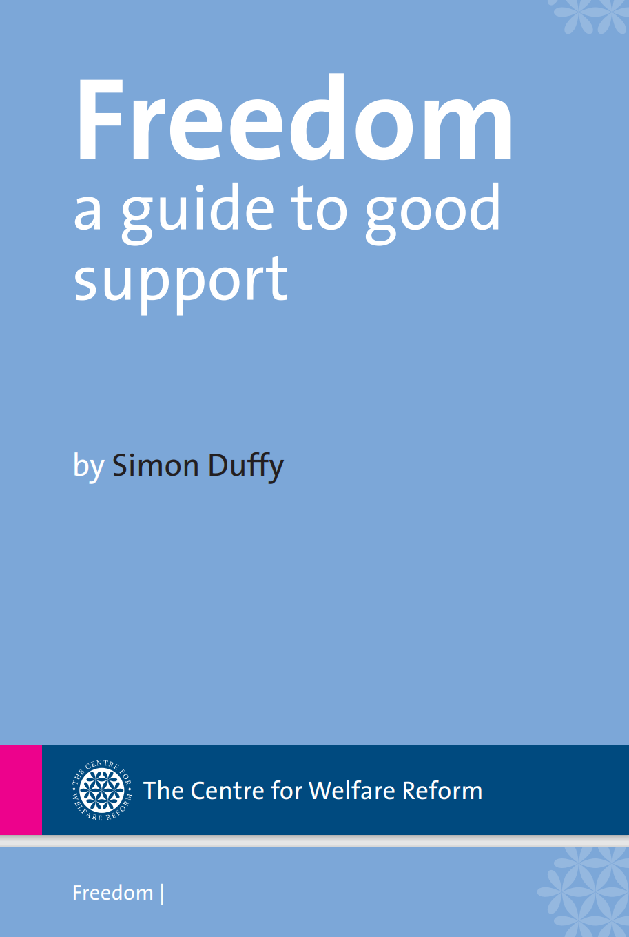 Cover art for: Freedom: A guide to good support