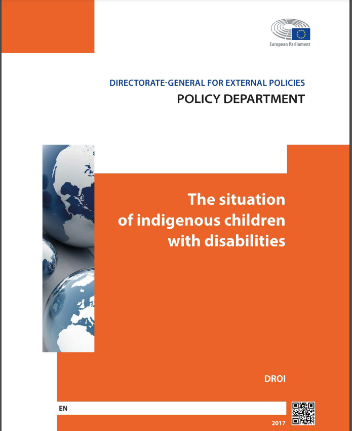 Cover art for: The Situation of Indigenous Children with Disabilities