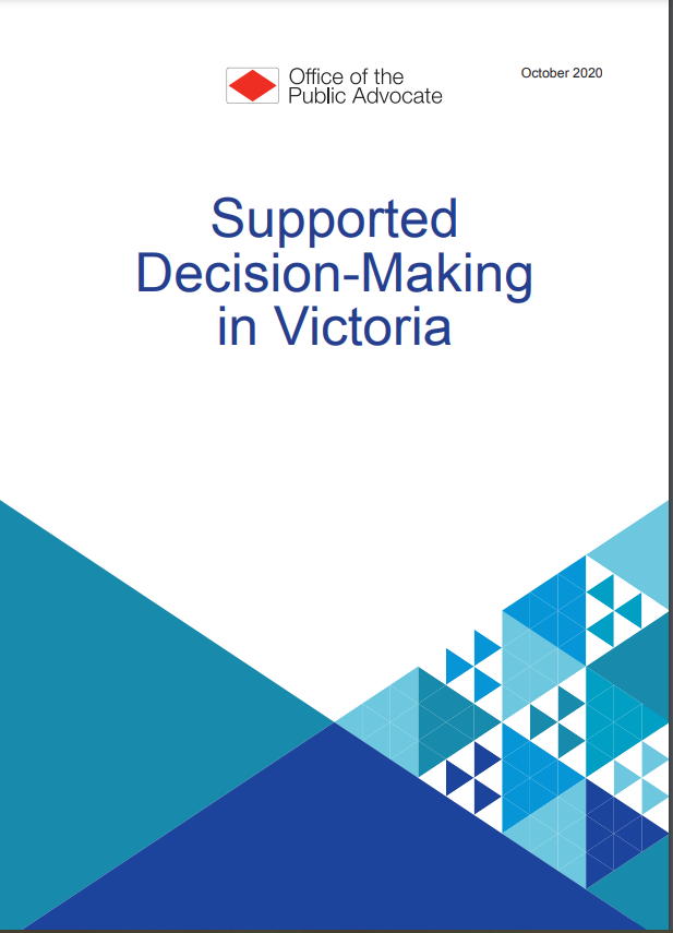 Cover art for: Supported Decision Making in Victoria