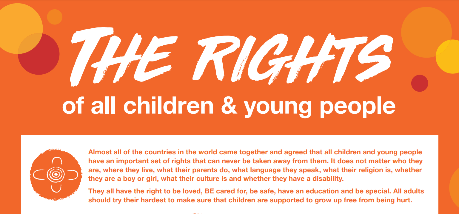 Cover art for: The Rights of all Children and Young People
